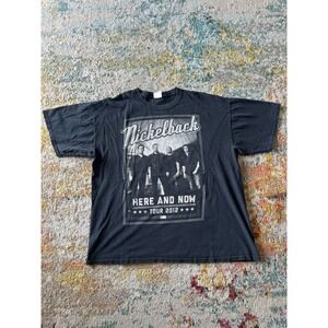 2012 Nickelback Here and Now Band Tour T-Shirt Size XL